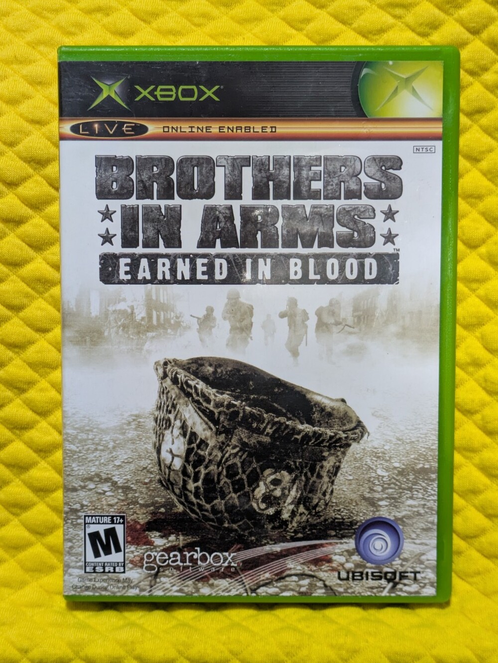 BROTHER IN ARMS Earned In Blood 🔥OG Microsoft Xbox Live CIB👉 VG+